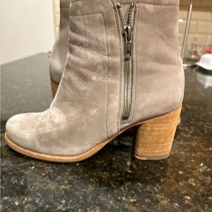 Frye suede ankle boots